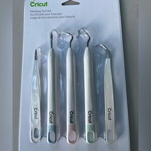 Cricut Weeding Tool Set - White with Pastel Tips